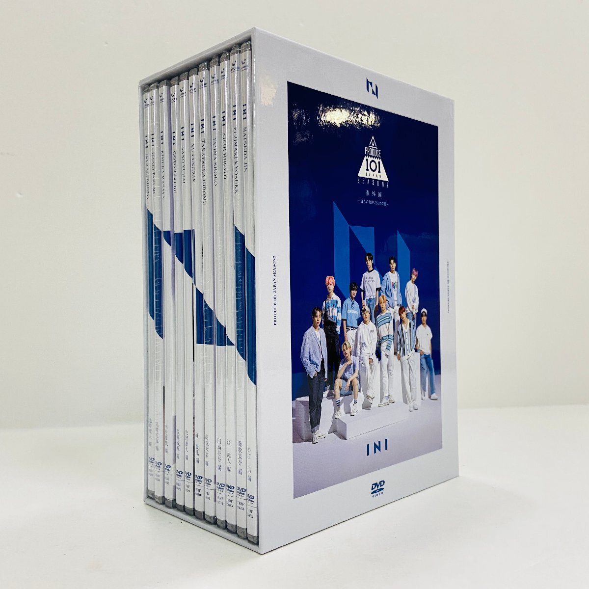 【313-1272u】◎1円スタート◎ PRODUCE 101 JAPAN SEASON2 番外編 ～11人の軌跡、INIの奇跡～ DVD-BOX JO1オフィシャルFC会員限定販売 INI_画像1