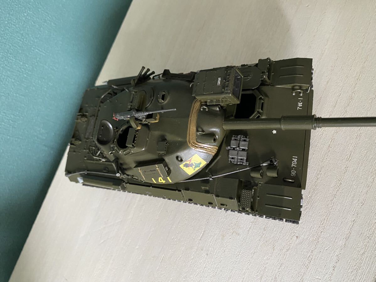 タミヤ 陸上自衛隊 74式 重戦車 1/35 プラモデル 完成品 _画像8