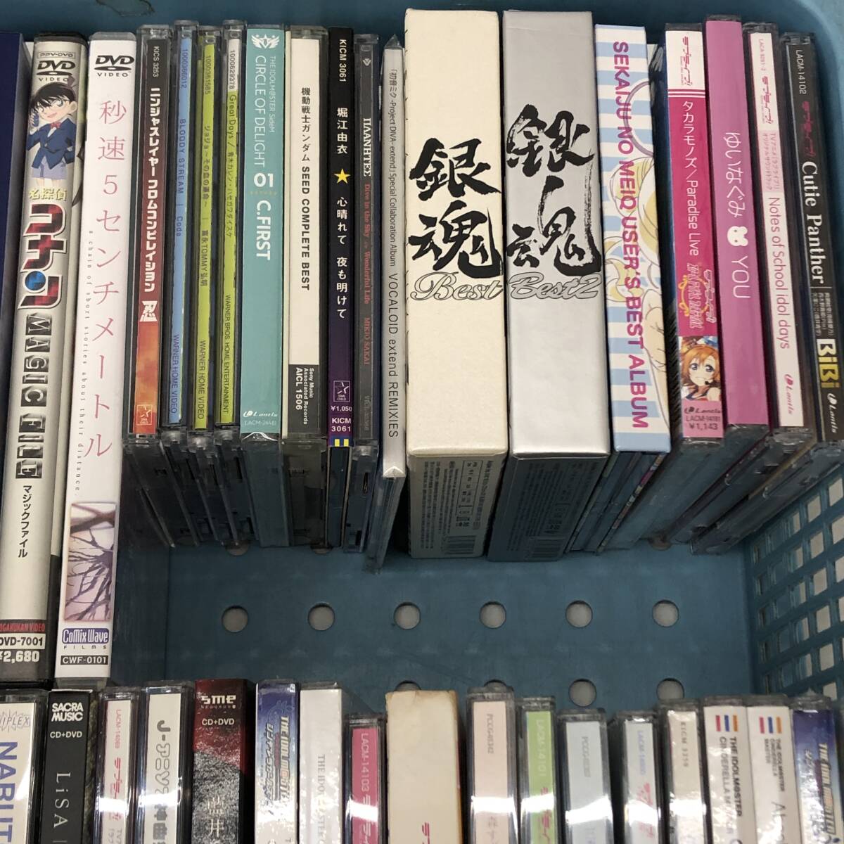 [ много примерно 60 позиций комплект ] аниме и т.п. CD DVD Gintama BEST/NARUTO/ Gundam SEED/ мир .. ../ Hatsune Miku / Rav Live / I форель / Conan и т.п. 