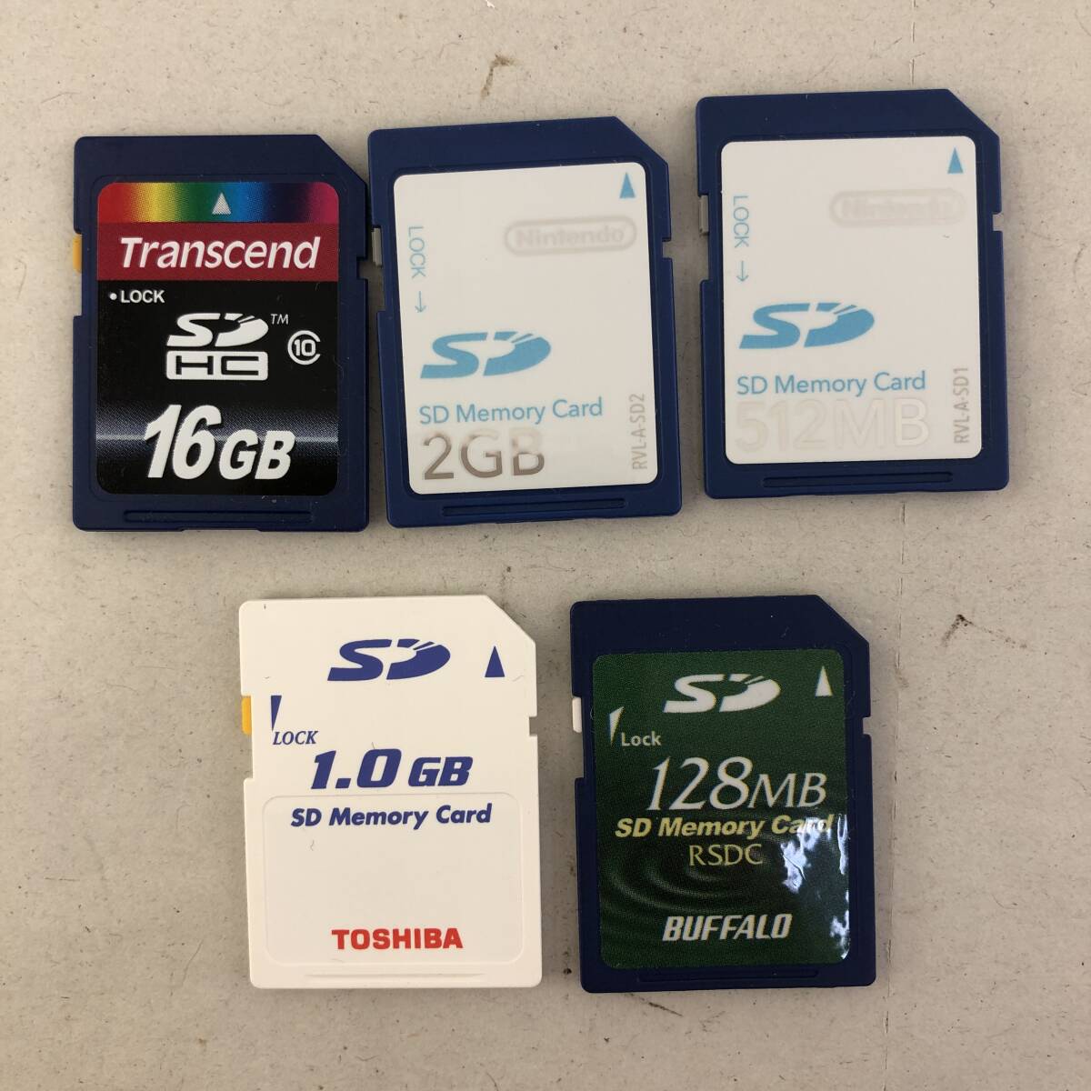SDカード19枚まとめ 現状品 TOSHIBA Panasonic SanDisk 等の画像4