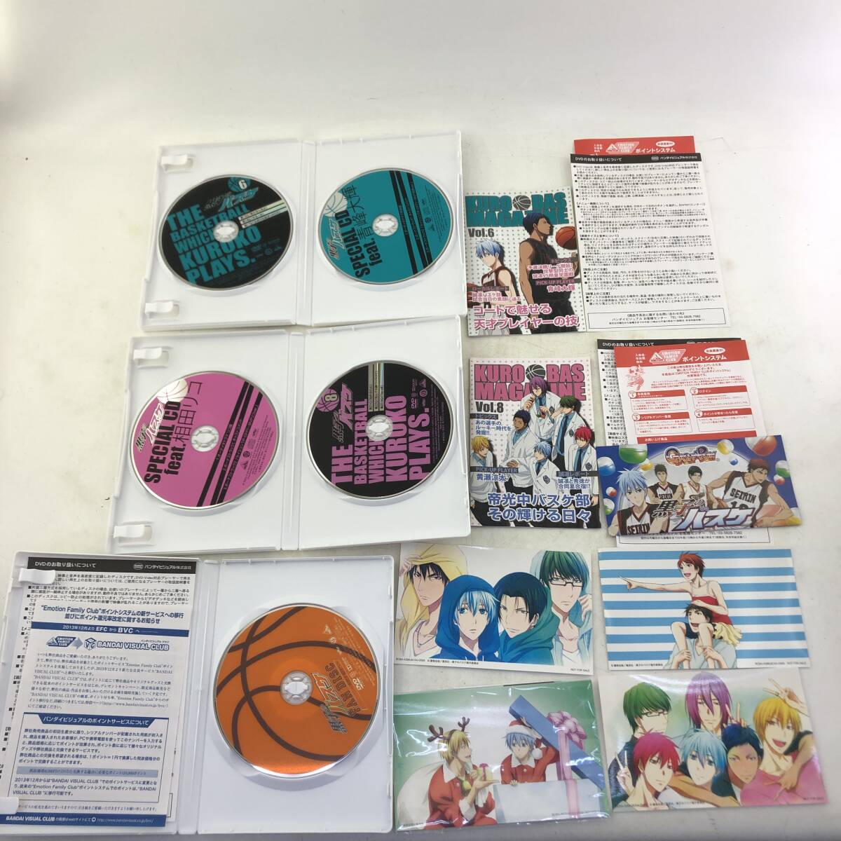 【18点セット】DVD Blu-ray 黒子のバスケ まとめ/1.2.5.6.8/2nd season 2-7/3rd 1.2.3.5.6.9/FAN DISC等_画像6