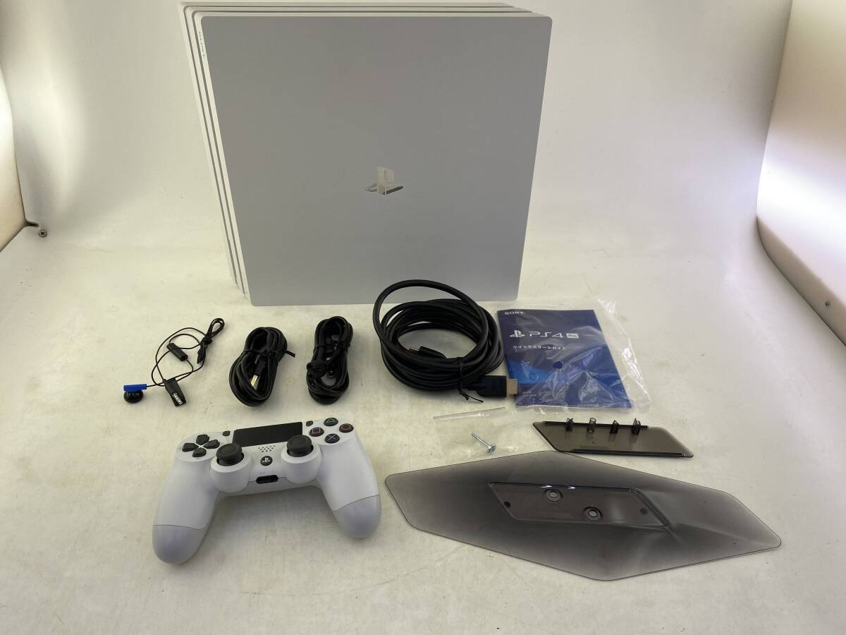 PS4 Pro PlayStation4 Pro CUH-7200B 500GB ホワイト　中古 プレイステーション4 プロ プレステ4 プロ_画像2