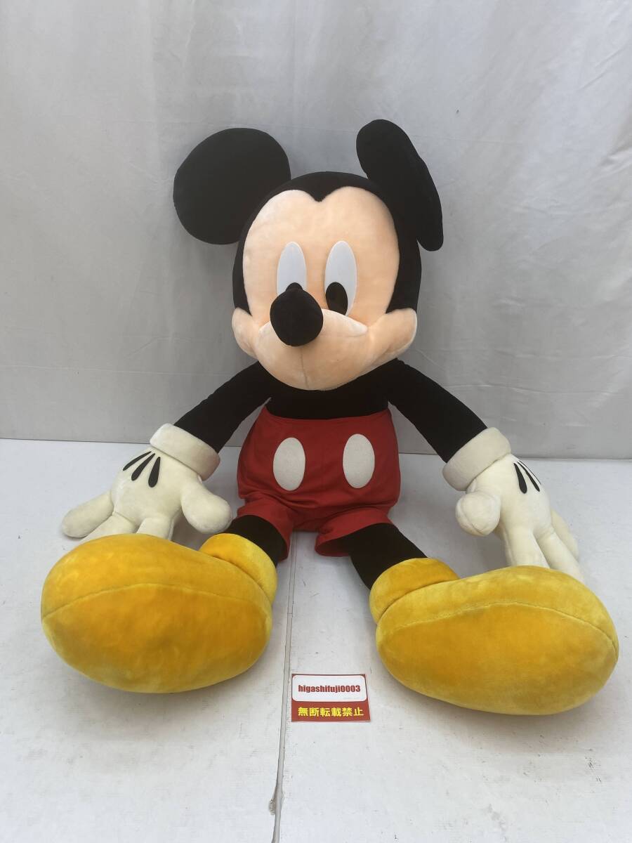 ディズニー ミッキーマウス ぬいぐるみ 特大 巨大 約120cmの画像1