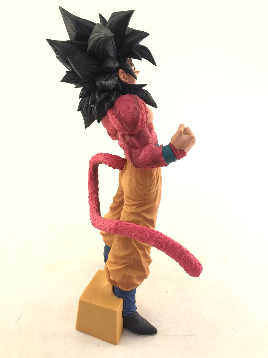 アミューズメント一番くじ ドラゴンボーGT SUPER MASTER STARS PIECE THE SUPER SAIYAN 4 SON GOKOU 孫悟空 ブラシ彩色 中古_画像3