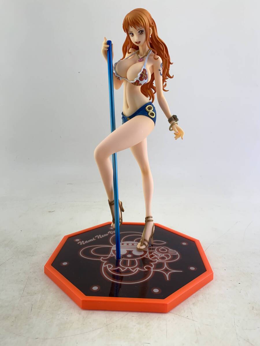 P.O.P Portrait.Of.Pirates LIMITED EDITION ワンピース NAMI New Ver. ナミ 中古　メガハウス POP ONE PIECE 尾田栄一郎_画像2