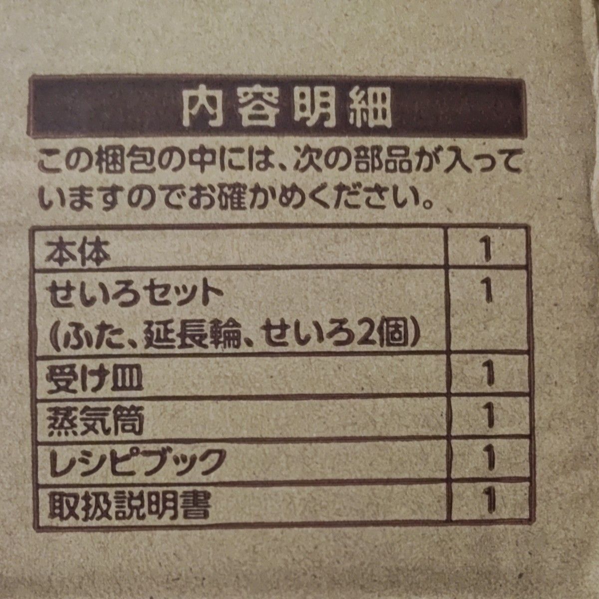 電気せいろ エムケー精工 EM-185K 新品時未使用 箱取説レシピブック有