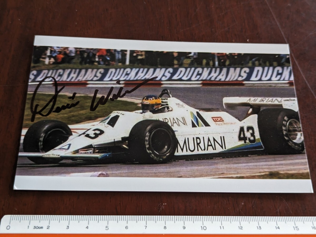 デザイア・ウィルソン 直筆サイン入り写真 Williams F1の画像1