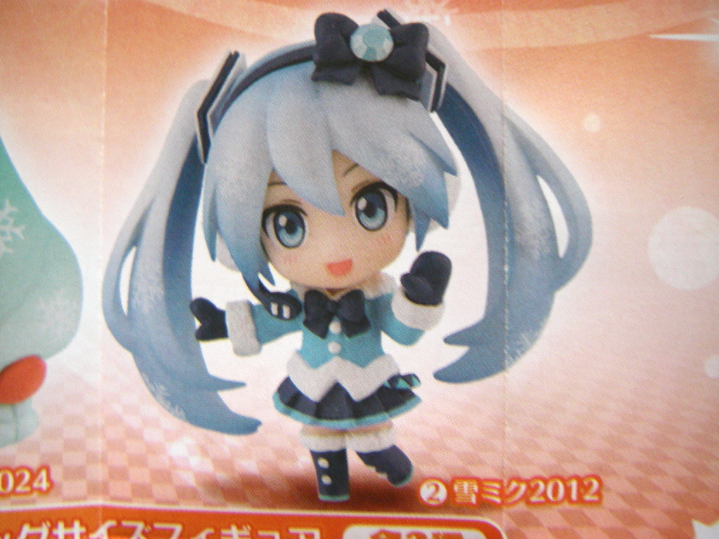 初音ミク ガシャポンくじ 雪ミク 2024 あそーと A賞 雪ミク2012 フィギュア ガチャ くじ バンダイ 送料220円～ 検索・一番くじ_画像1