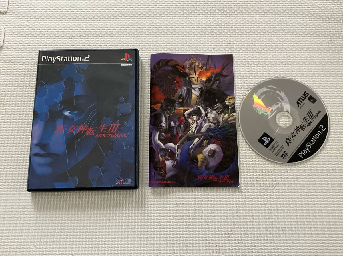 24-PS2-239　プレイステーション2　真・女神転生Ⅲ　動作品　PS2　プレステ2_画像1