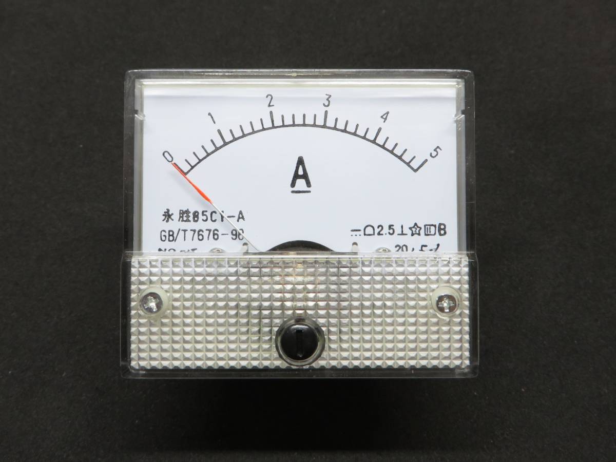 DC5A analogue amperemeter panel meter 