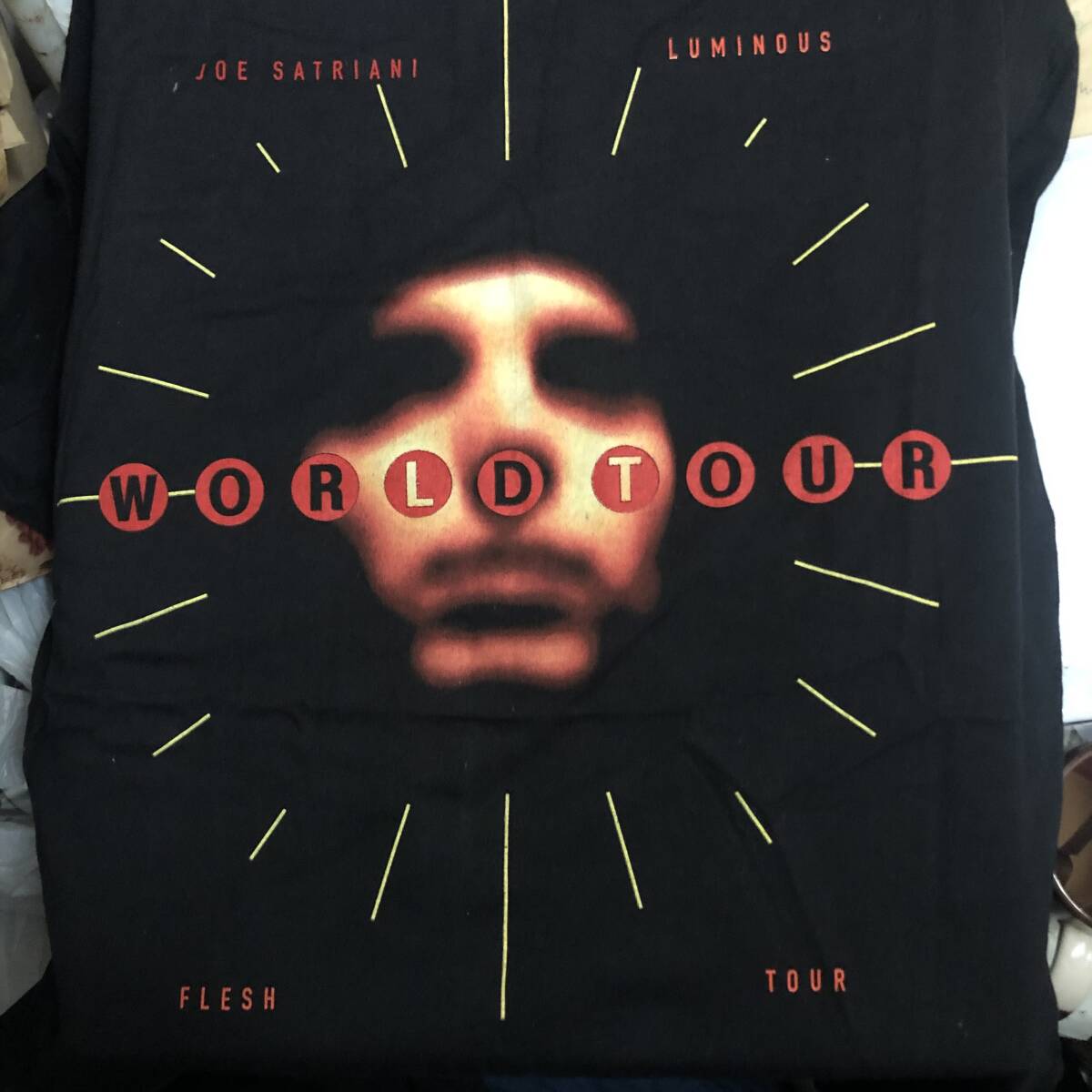 [ concert goods ][ T-shirt ] Joe Satriani FLESH TOUR [ not yet have on ]