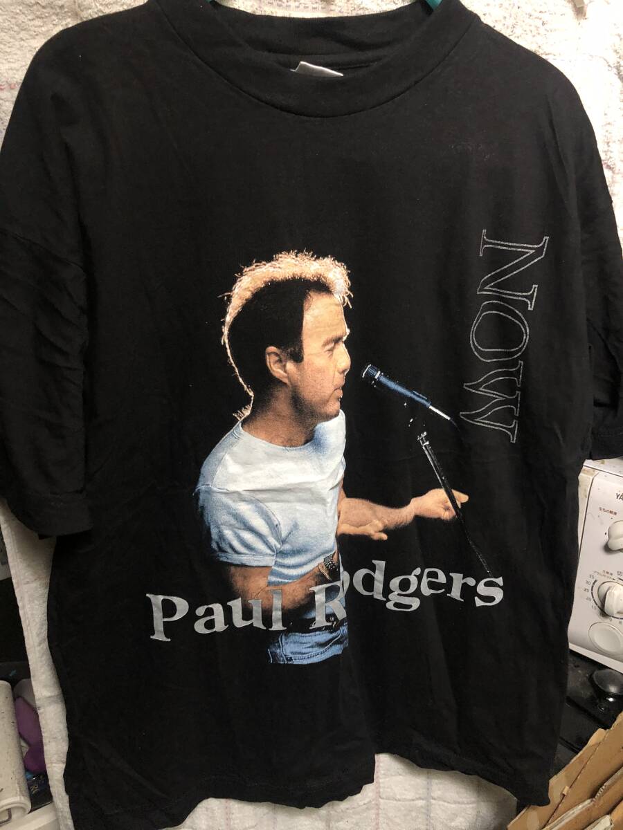 【コンサートグッズ】【Tシャツ】　Paul Rodgers European Tour 1997 【未着用】_画像1