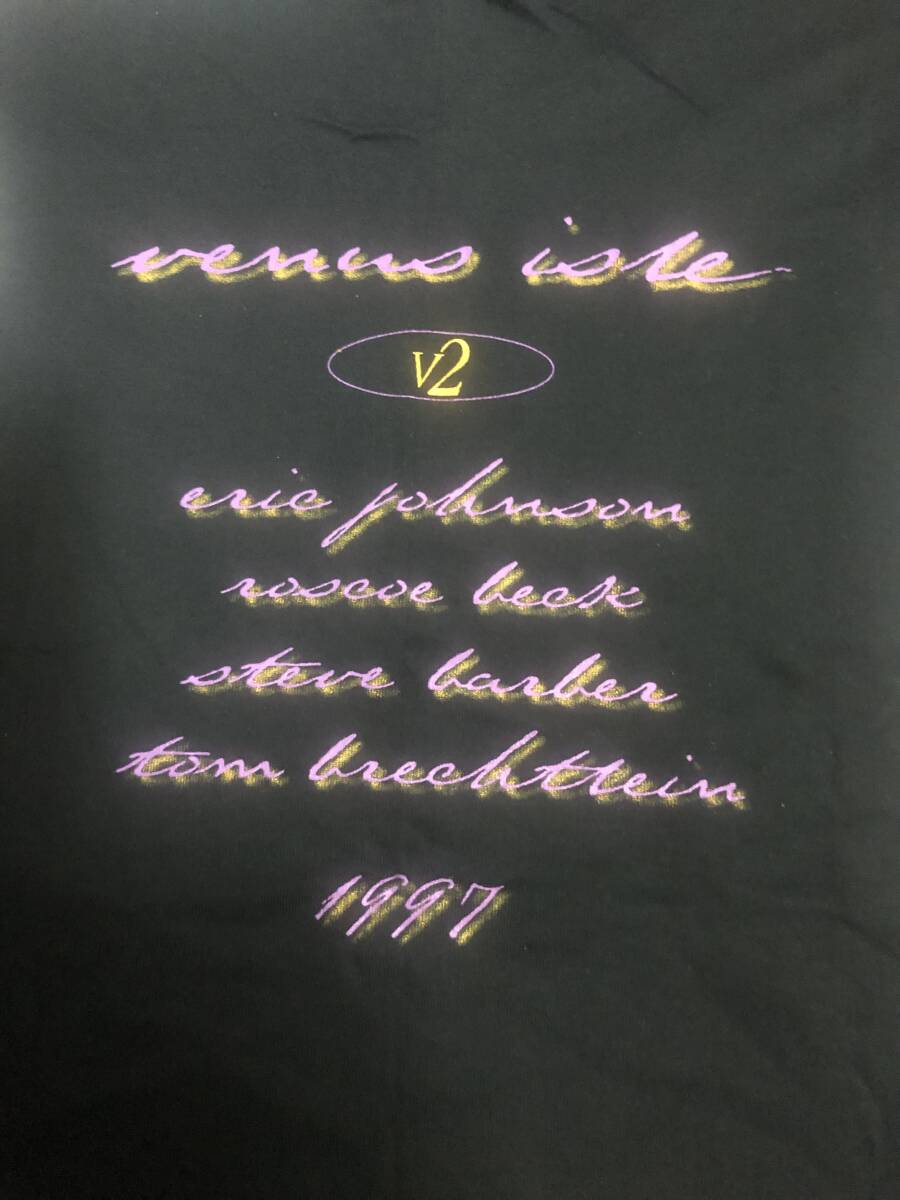 【コンサートグッズ】【Tシャツ】　eric johnson venus isle tour 1997【未着用】_画像4