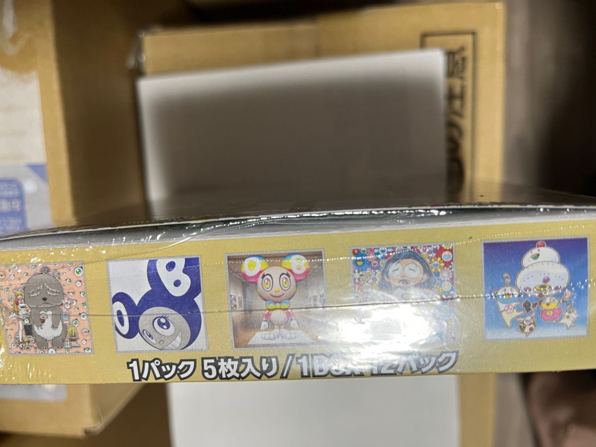 ムラカミフラワーズ 村上隆もののけ京都 COLLECTIBLE TRADING CARD BOX (日本語版)  1box切り込み