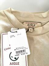 K200 新品未使用 AEGLE メンズ S 長袖　Tシャツ　定価5,900円　綿ポリ　ライトベージュ エーグル　アウトドア_画像3