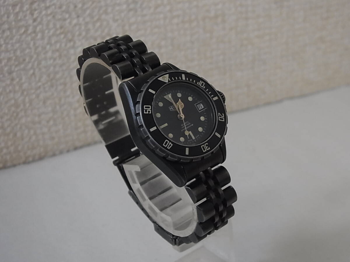 160416H15-0516H#TAG HEUER# TAG Heuer 980.025 lady's quartz wristwatch Date Professional 200M