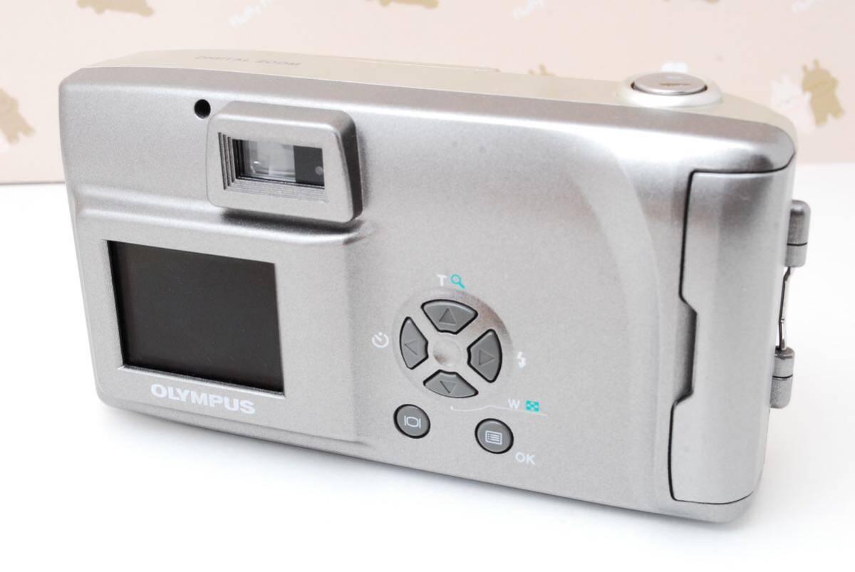 昭和レトロ★OLYMPUS オリンパス CAMEDIA C-120★オールドコンパクトデジタルカメラ