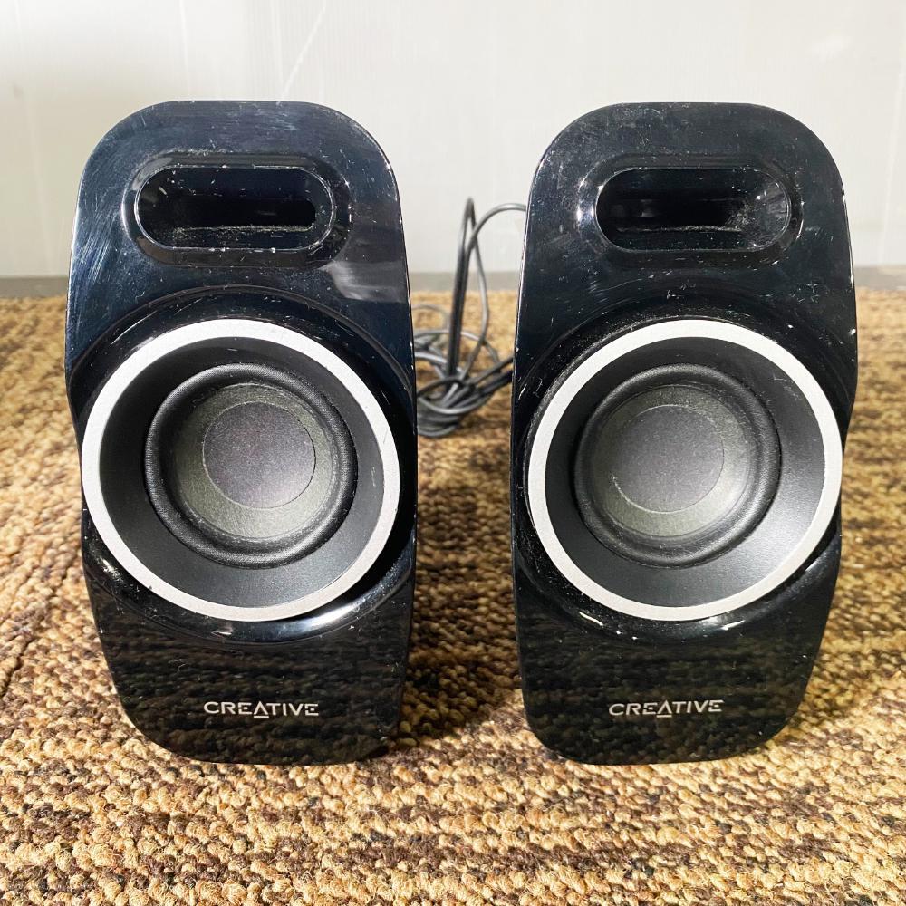 ◎★ 中古★Creative/クリエイティブ スピーカー T3250 Wireless Bluetooth ブラック【MF0450】DEUY_画像2