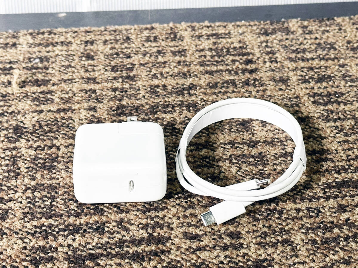 ◎★ 中古★Apple/アップル　純正　30W　USB　Type-C 　Power Adapter　 MacBook　ACアダプター【A1882】DCLO_画像6