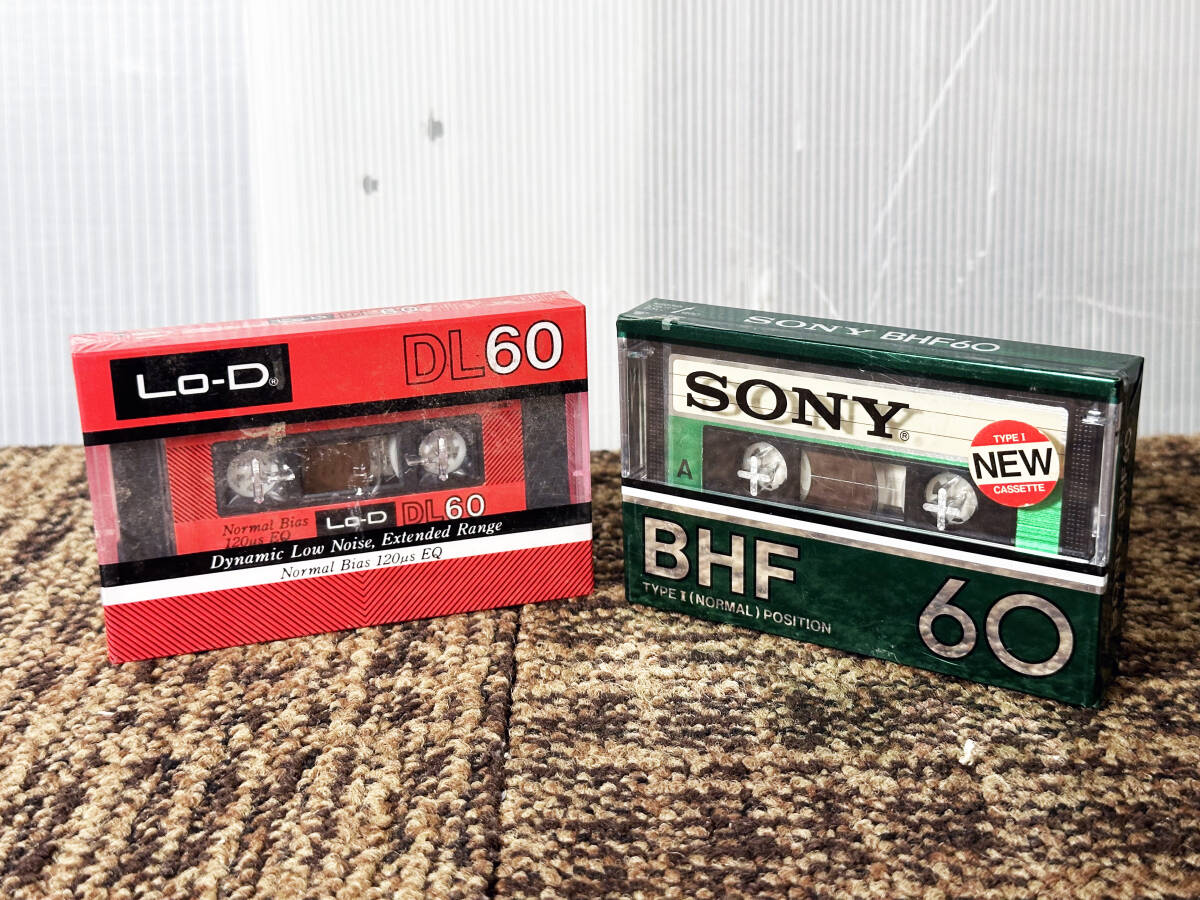 ◎★新品未開封★2本セット！ SONY/Lo-D カセットテープ オーディオ 記録媒体【BHF 60/DL60】DD0Dの画像1