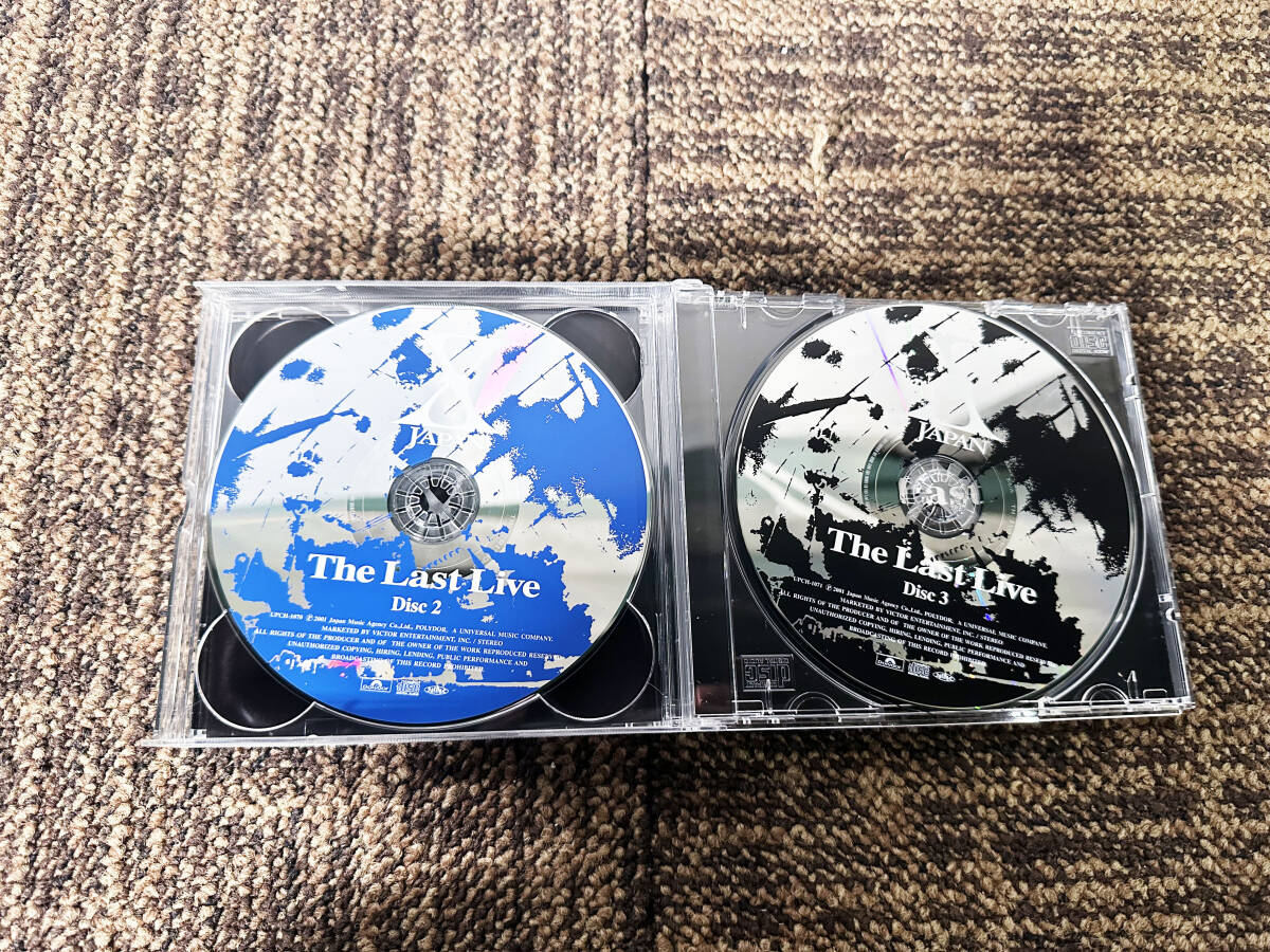 ◎★ 中古★X JAPAN CDアルバム The Last Live 3枚組 エックスジャパン/ライブアルバム/hide/YOSHIKI/ラストライブ【X JAPAN】DDG7の画像4