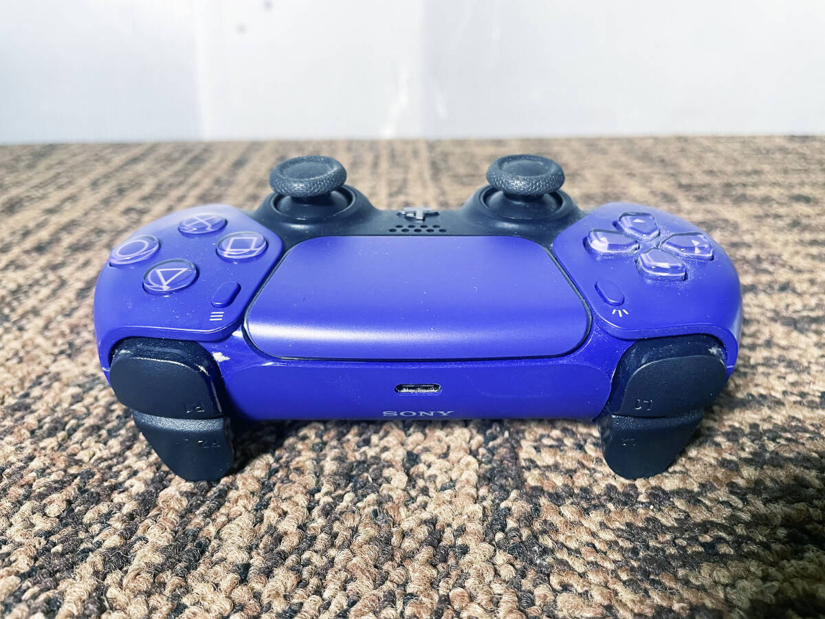 ★ 中古★SONY ソニー PlayStation5 CFI-ZCT1J DualSense ワイヤレスコントローラー コバルトブルー【CFI-ZCT1J】DDT6_画像5