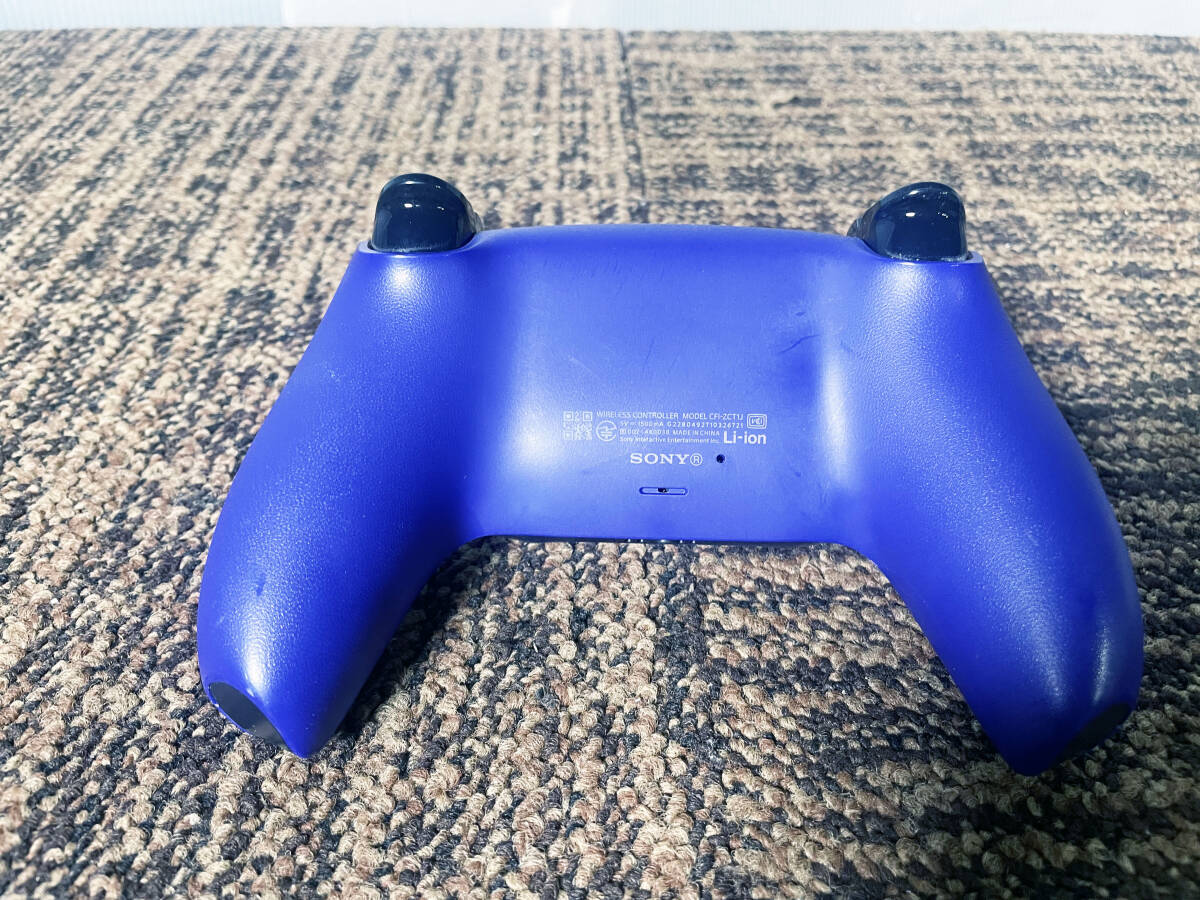 ★ 中古★SONY ソニー PlayStation5 CFI-ZCT1J DualSense ワイヤレスコントローラー コバルトブルー【CFI-ZCT1J】DDT6_画像7