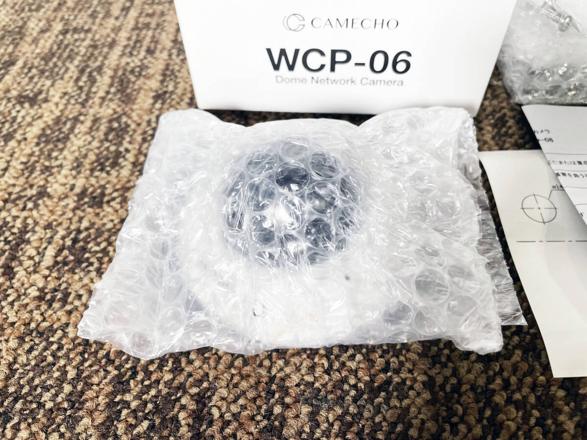 ** new goods unused *CAMECHO security camera dome type camera [WCP-06]DDW4