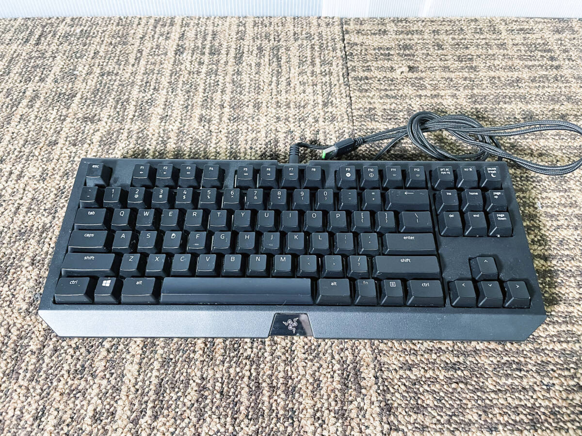 ★ 中古★ Razer/レイザー 　BLACKWIDOW TE CHROMA V2 ゲーミング キーボード 英語配列 RZ03-0219【RZ03-0219】DCPT_画像1