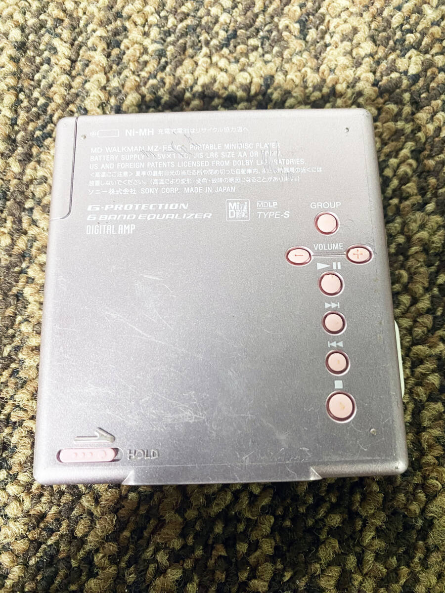** junk treatment goods used *6 piece summarize! portable MD player Walkman audio player [SJ-MJ5/MZ-E520 other ]DD96