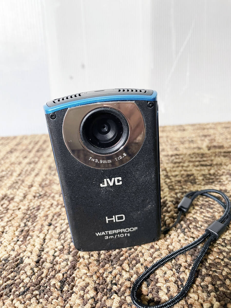 ★ 中古★JVC ビクター HDメモリーカメラ GC-WP10-A 3m防水【GC-WP10-A】DDE7の画像1