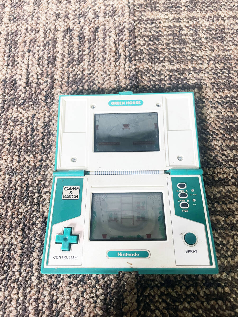 ★ジャンク扱い品 中古★GAME&WATCH ゲーム＆ウォッチ GREEN HOUSE グリーンハウス GH-54 Nintendo ゲーム機 レトロゲーム【GH-54】DDI0の画像3