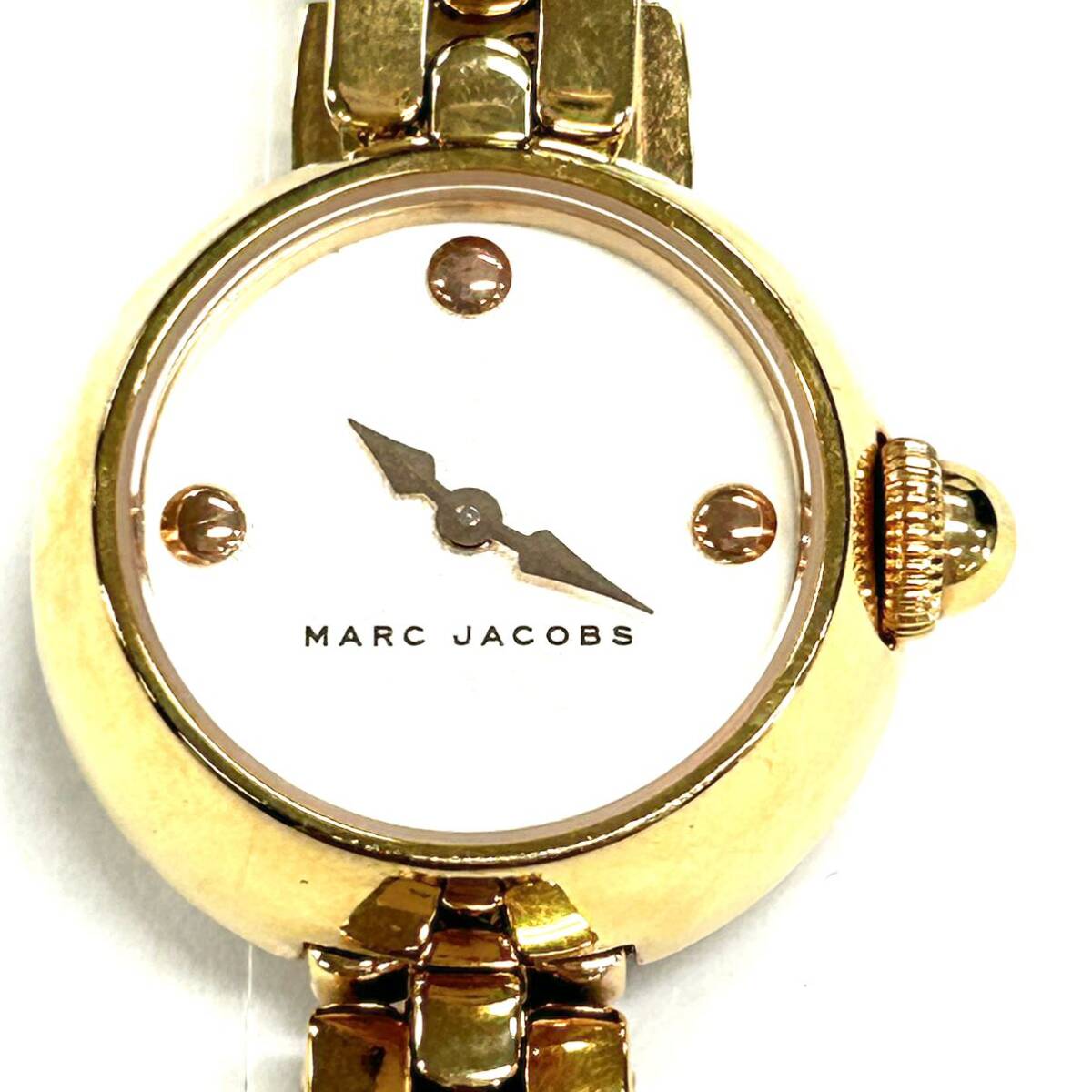 Y582 腕時計 MARC JACOBS マークジェイコブス MJ3458 ジャンク品 中古 訳ありの画像3