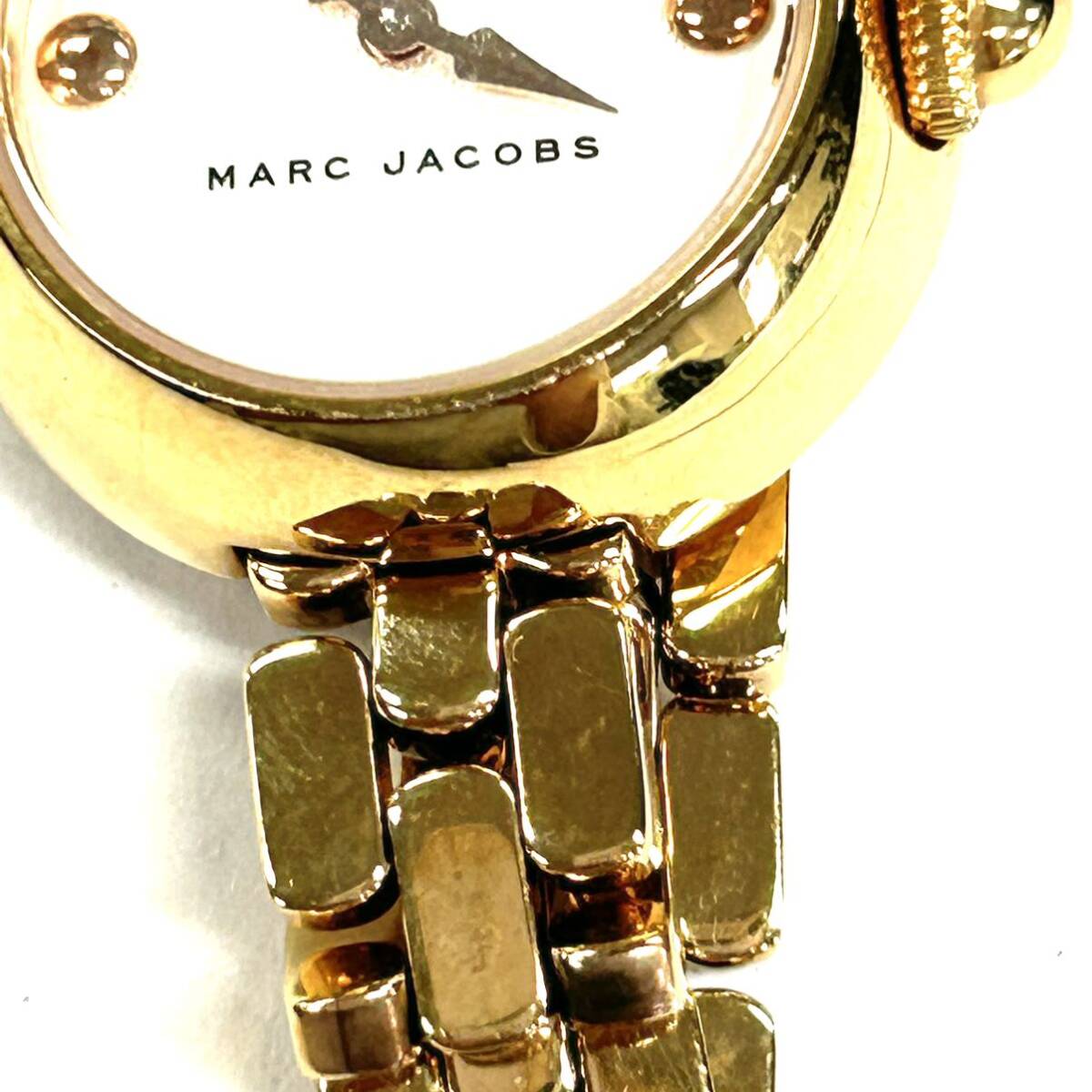 Y582 腕時計 MARC JACOBS マークジェイコブス MJ3458 ジャンク品 中古 訳ありの画像9