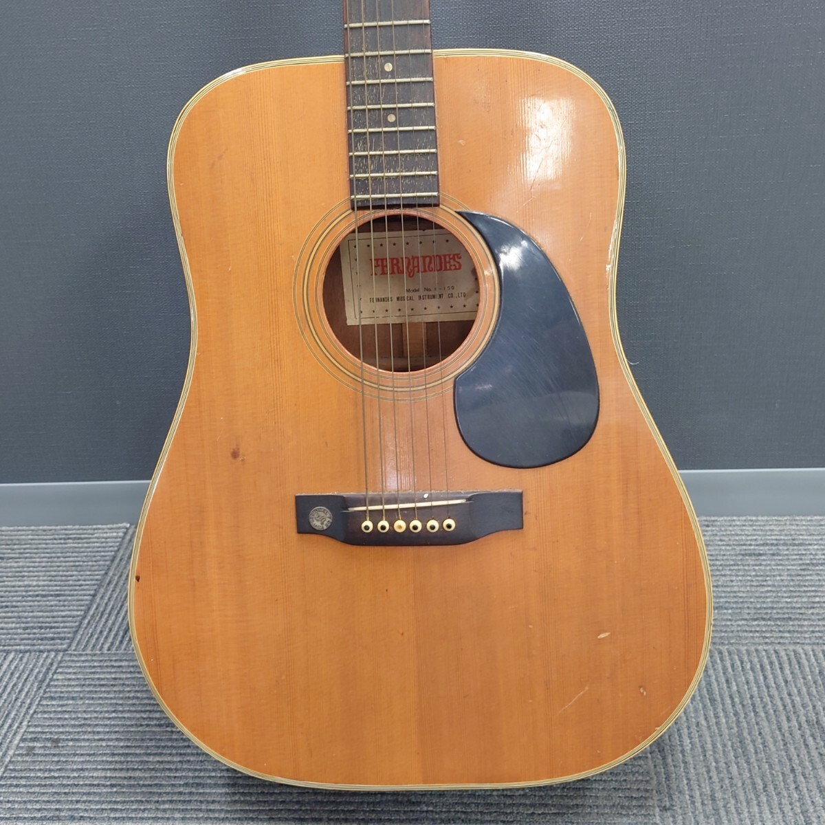 I998 ギター アコースティックギター FERNANDES W-150 フェルナンデス アコギ 弦楽器 中古 ジャンク品 訳ありの画像5