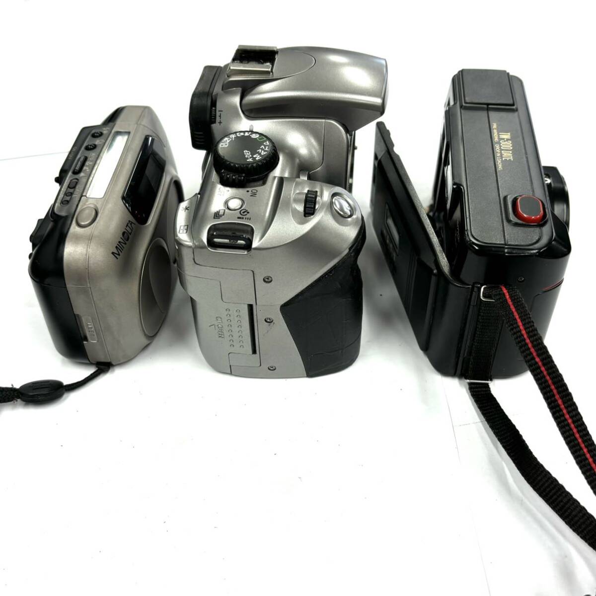 H2906 カメラ まとめ フィルムカメラ デジタルカメラ Canon キヤノン EOS Kiss DS6041 FUJI TW-300 DATE MINOLTA ミノルタ Capios25 中古の画像6