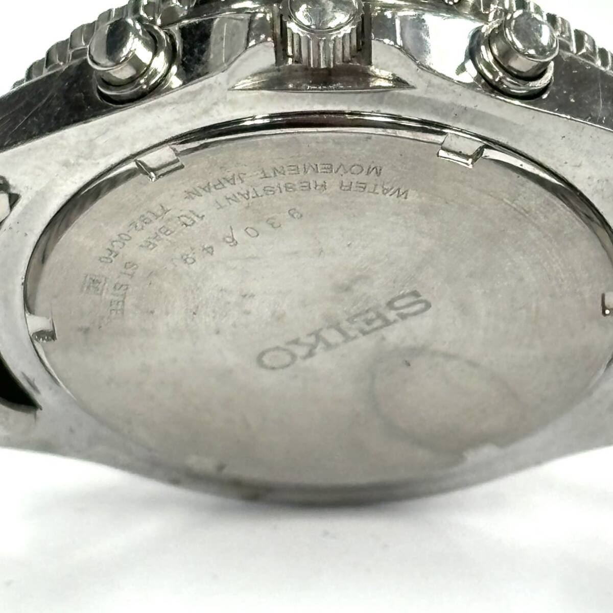 H2916 腕時計 SEIKO セイコー CHRONOGRAPH クロノグラフ 7T92-0CF0 ジャンク品 中古 訳あり_画像4