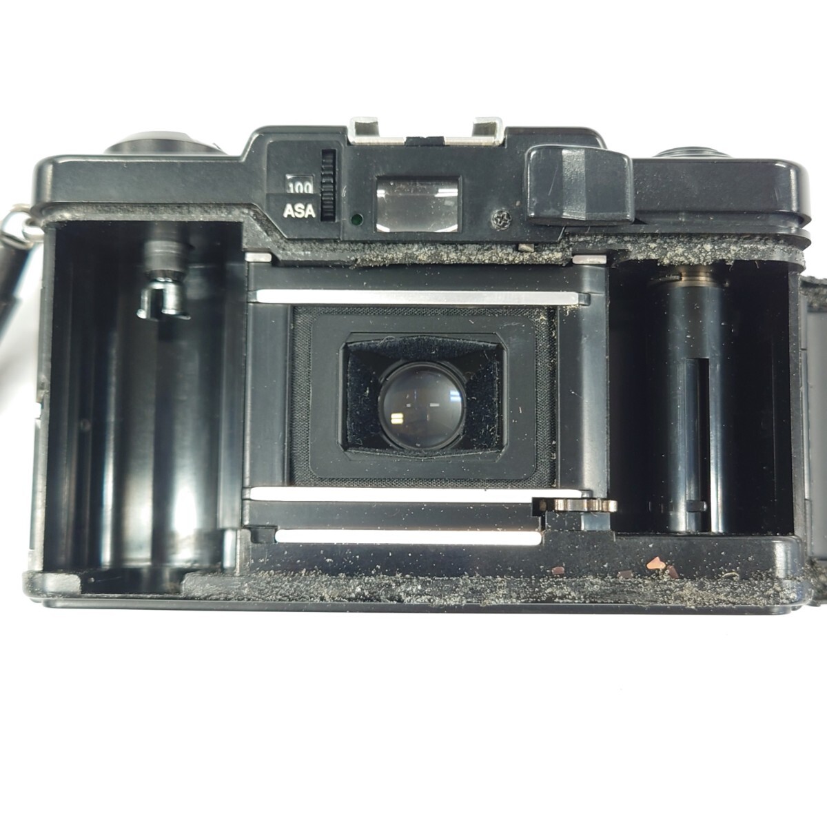 I1068 フィルムカメラ RICOH FF-1 COLOR RIKENON F2.8 f=35mm リコー 中古 ジャンク品 訳あり_画像5