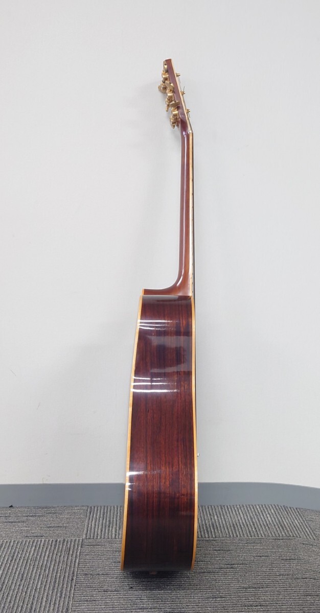 I994 ギター アコースティックギター DAION SNAKE LOADED アコギ ハードケース付 楽器 弦楽器 中古 ジャンク品 訳ありの画像3