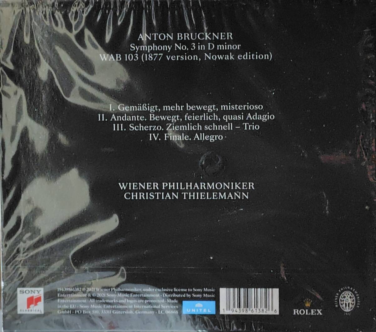 未開封 ティーレマン ウィーンフィル ブルックナー 交響曲第３番「ワーグナー」の画像2