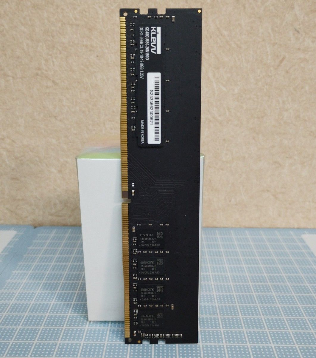 32GB(16GB×2枚)DDR4-3200 Acclamator Micronチップ とジャンクメモリー8GBおまけ付き