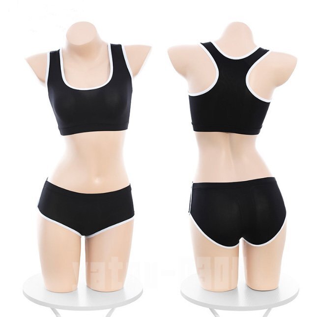 H683 cosplay wear aero bi wear bra shorts fitness wear gym uniform sexy Ran Jerry Night wear 