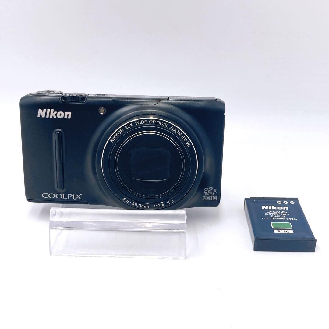 1円〜 ニコン Nikon COOLPIX S9500 コンパクトデジタルカメラ ジャンク_画像1