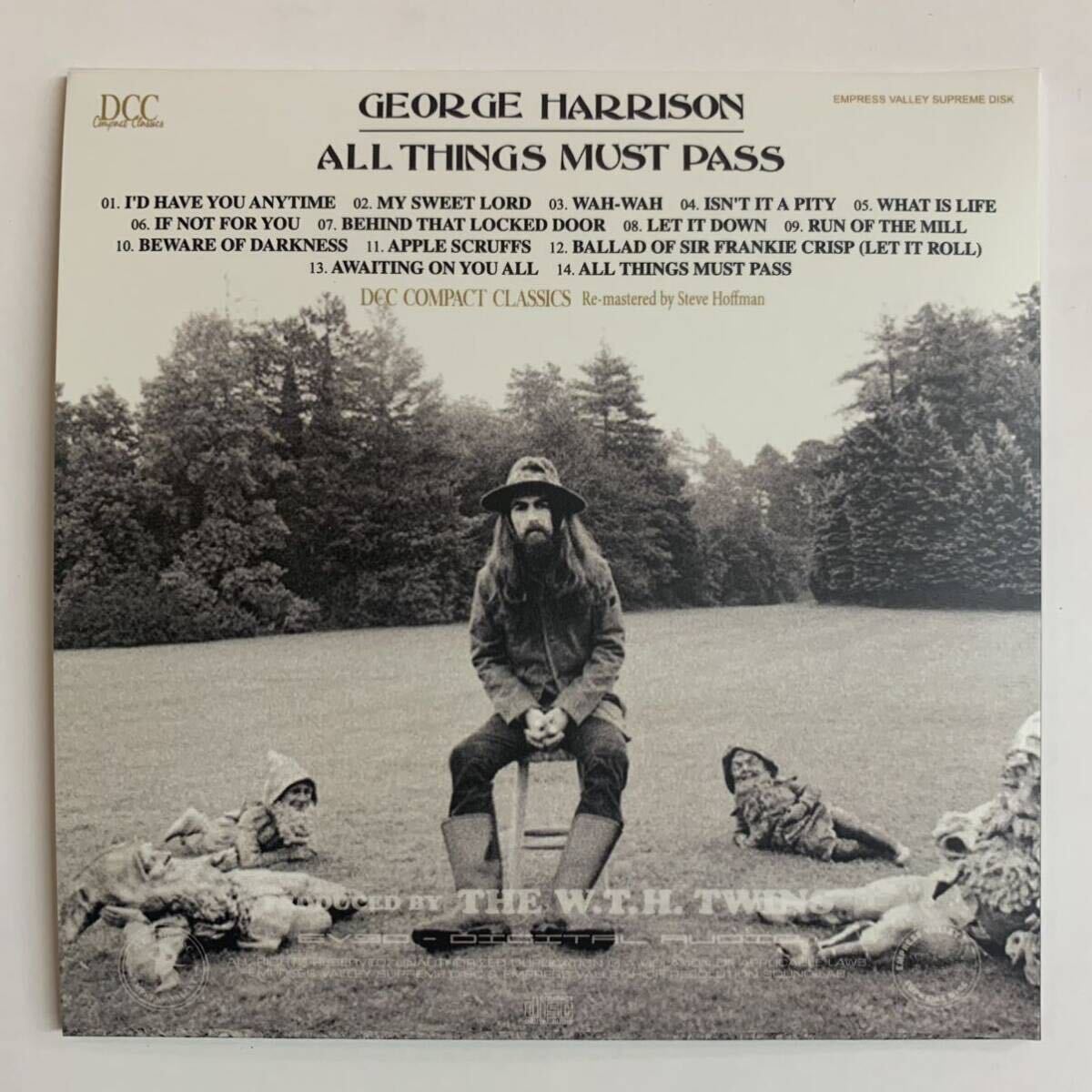 GEORGE HARRISON / ALL THINGS MUST PASS DCC COMPACT CLASSICS Remastered by Steve Hoffman (CD) これは嬉しい紙ジャケット仕様★_画像4