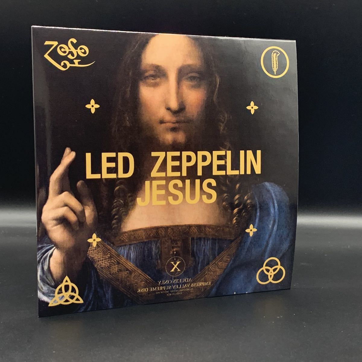 LED ZEPPELIN : JESUS 「ジュデアのジェズス」 2CD 工場プレス銀盤CD 1970 MONTREUX 限定盤！の画像3