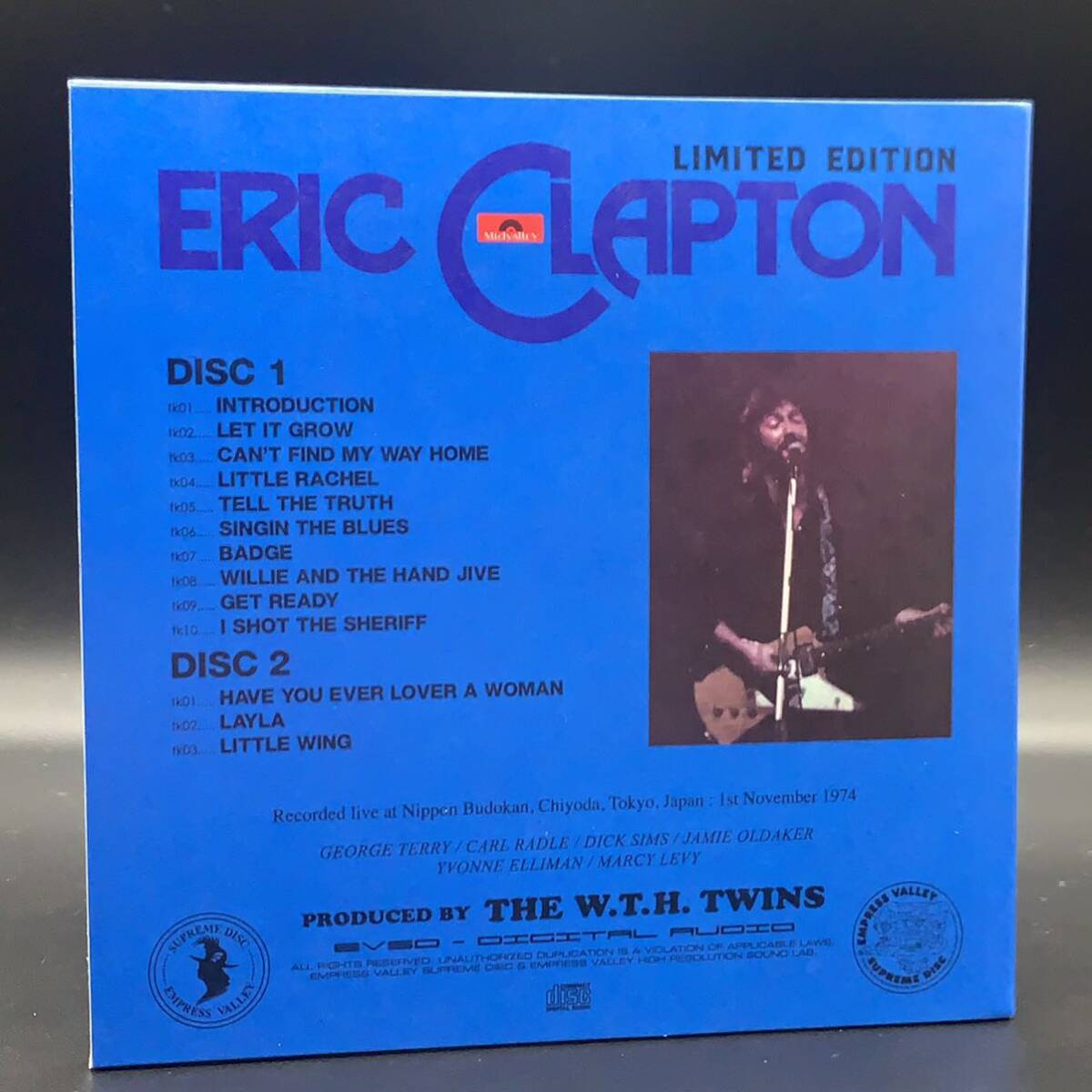 ERIC CLAPTON / TROPICAL SOUND SHOWER「亜熱帯武道館」(6CD BOX with Booklet) 初来日武道館3公演を全て初登場音源で収録した凄いやつ！の画像6