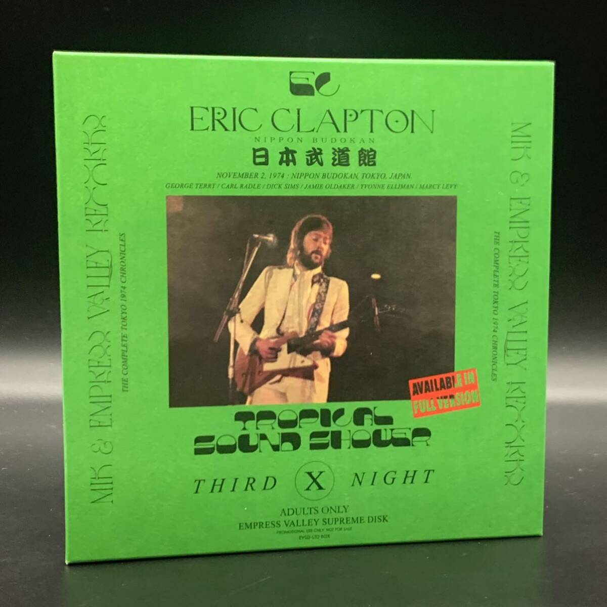 ERIC CLAPTON / TROPICAL SOUND SHOWER「亜熱帯武道館」(6CD BOX with Booklet) 初来日武道館3公演を全て初登場音源で収録した凄いやつ！