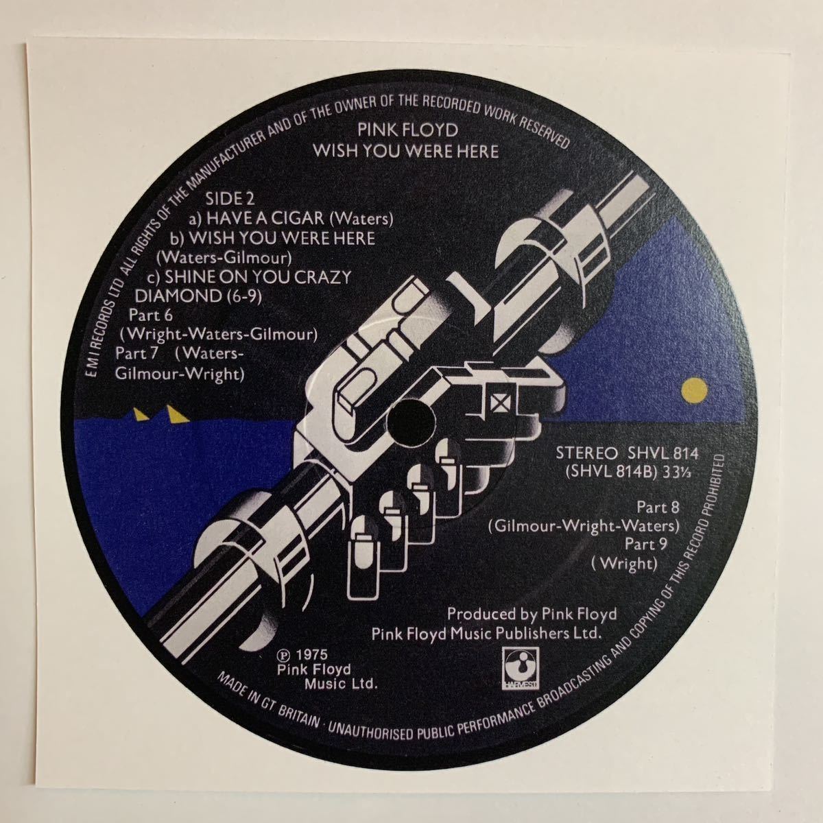 PINK FLOYD / WISH YOU WERE HERE Nimbus Records Supercut 高 PINK FLOYD / WISH YOU WERE HERE Nimbus Records Supercut 高