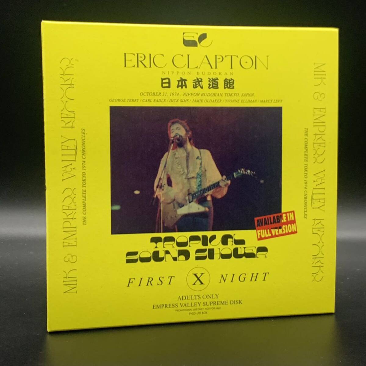 ERIC CLAPTON / TROPICAL SOUND SHOWER「亜熱帯武道館」(6CD BOX with Booklet) 初来日武道館3公演を全て初登場音源で収録！完売品！の画像3