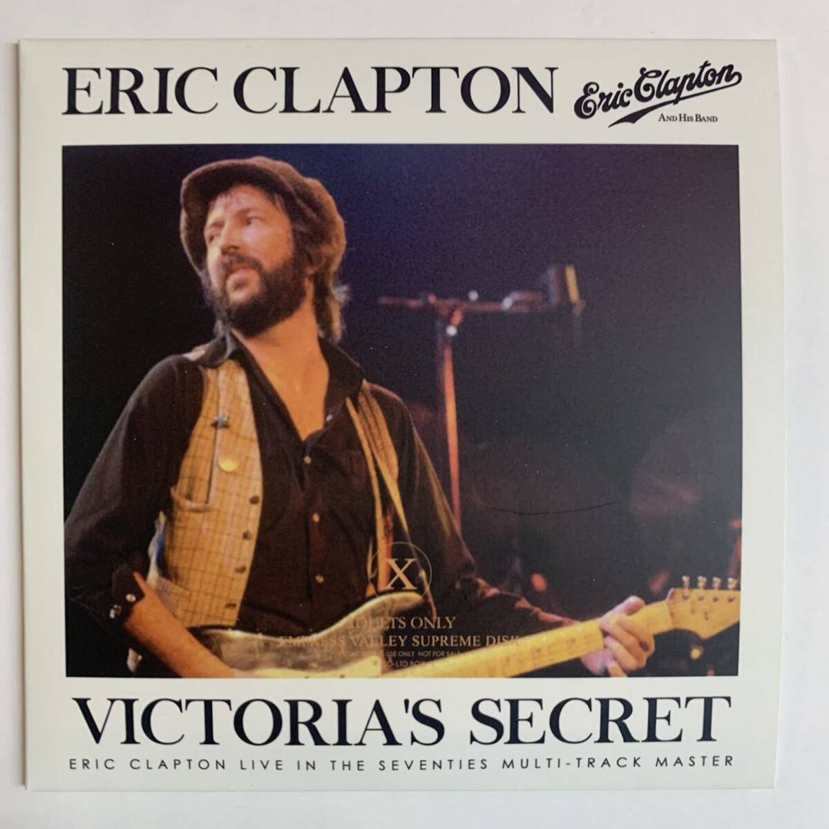 ERIC CLAPTON / VICTORIA’S SECRET「ヴィクトリアの秘密」(2CD)祝！再登場！マフラータオルの特典付き！無くなり次第終了！マスト★